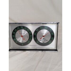 Vintage Springfield Temperature & Humidity Station Made In USA Weather